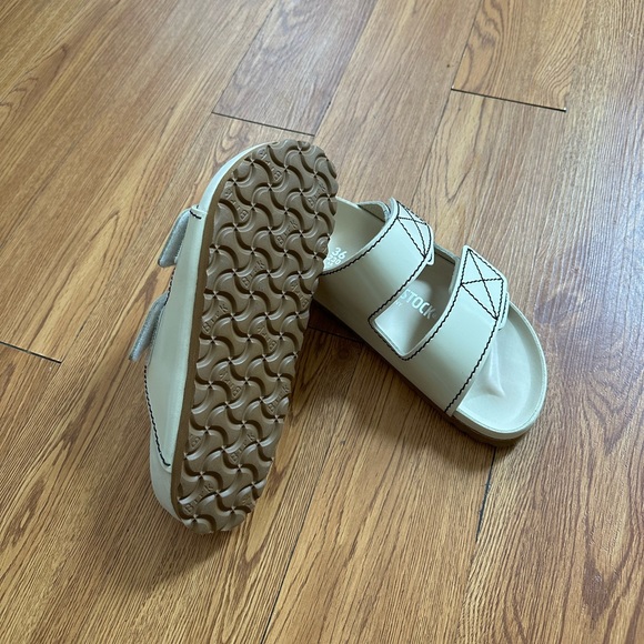 PROENZA SCHOULER Off-White Birkenstock Edition Arizona Slides - Picture 9 of 10